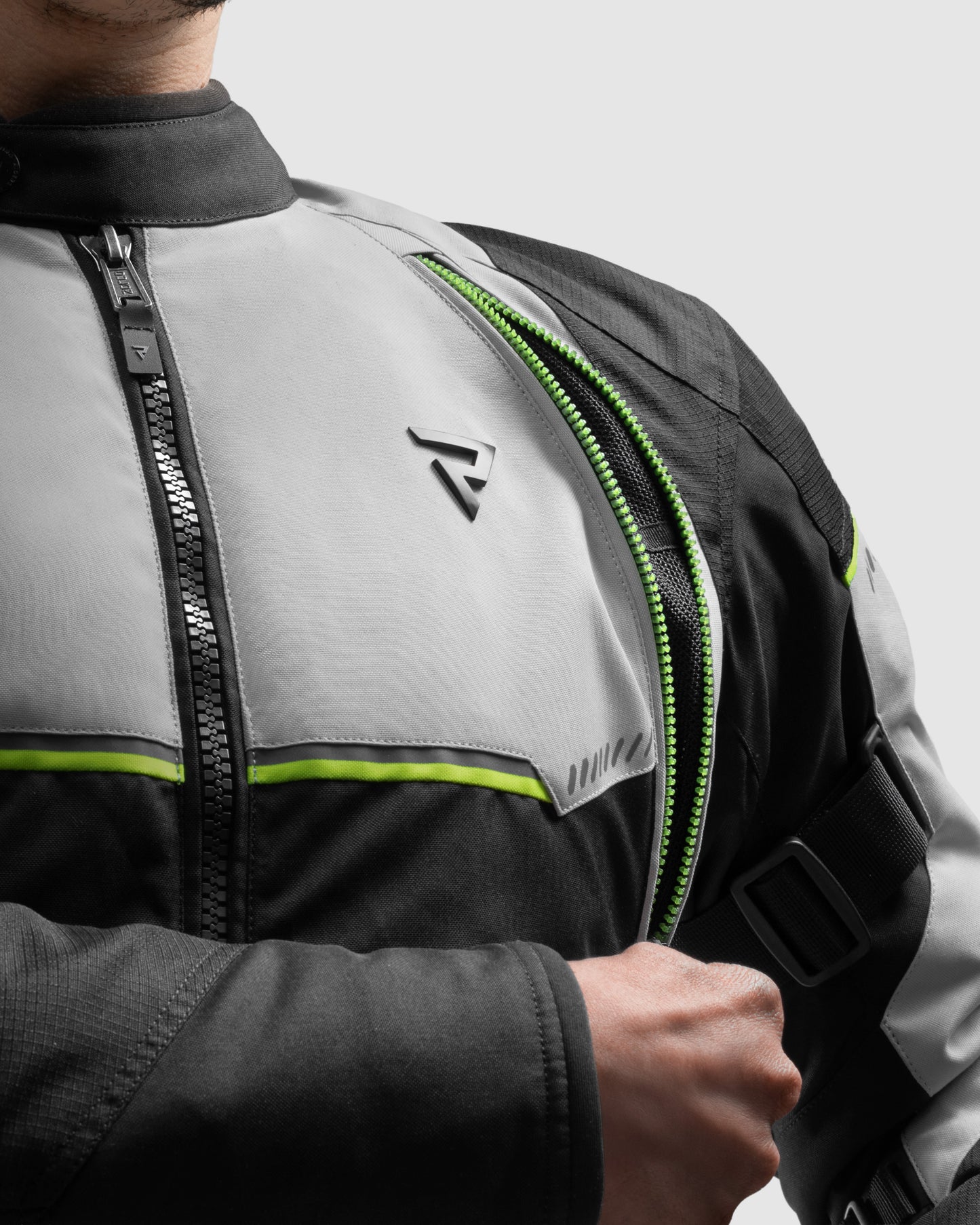 Swift Veste Moto Gris clair