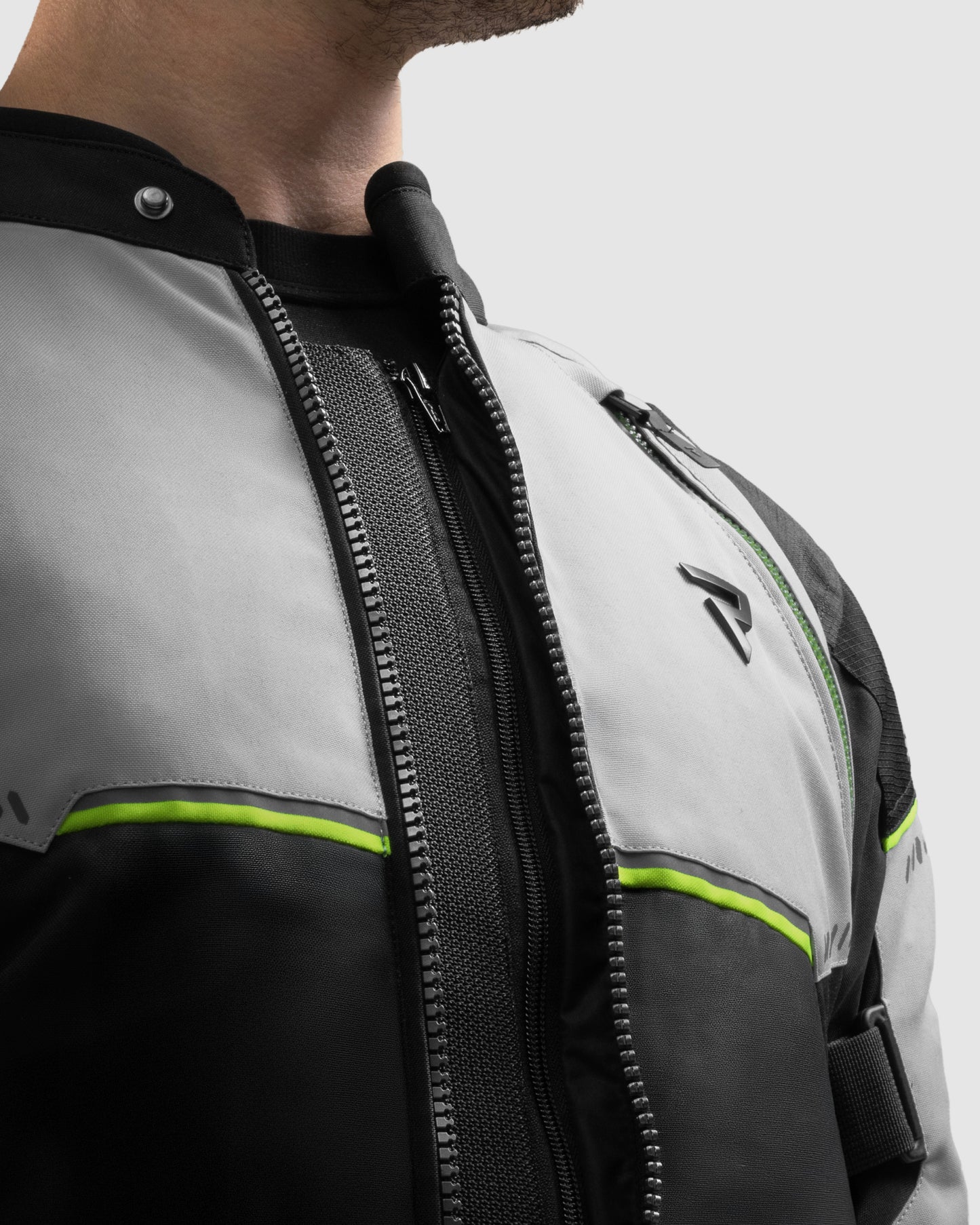 Swift Veste Moto Gris clair