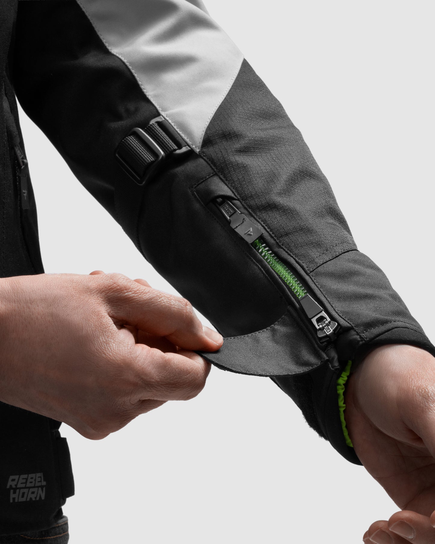 Swift Veste Moto Gris clair