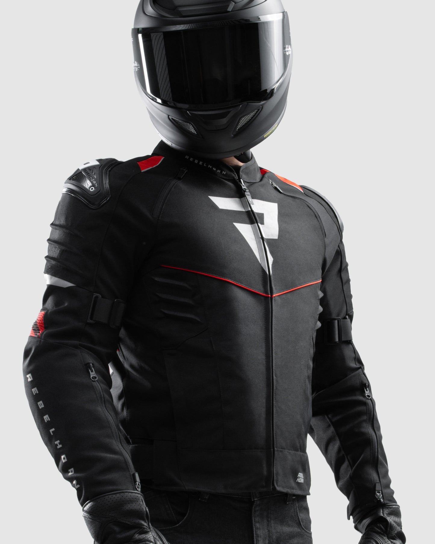 Vandal 2 TEX Veste Moto Rouge