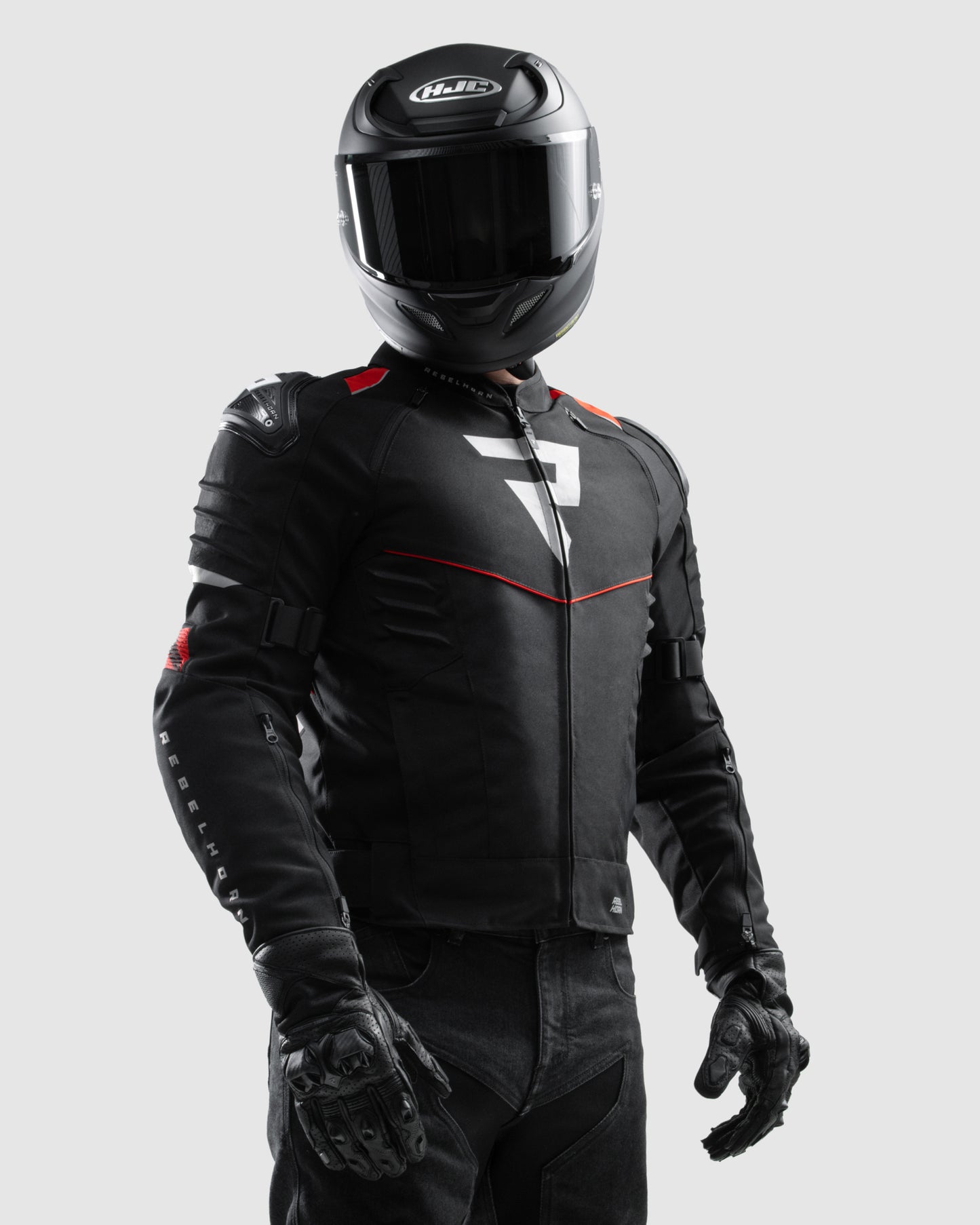 Vandal 2 TEX Veste Moto Rouge