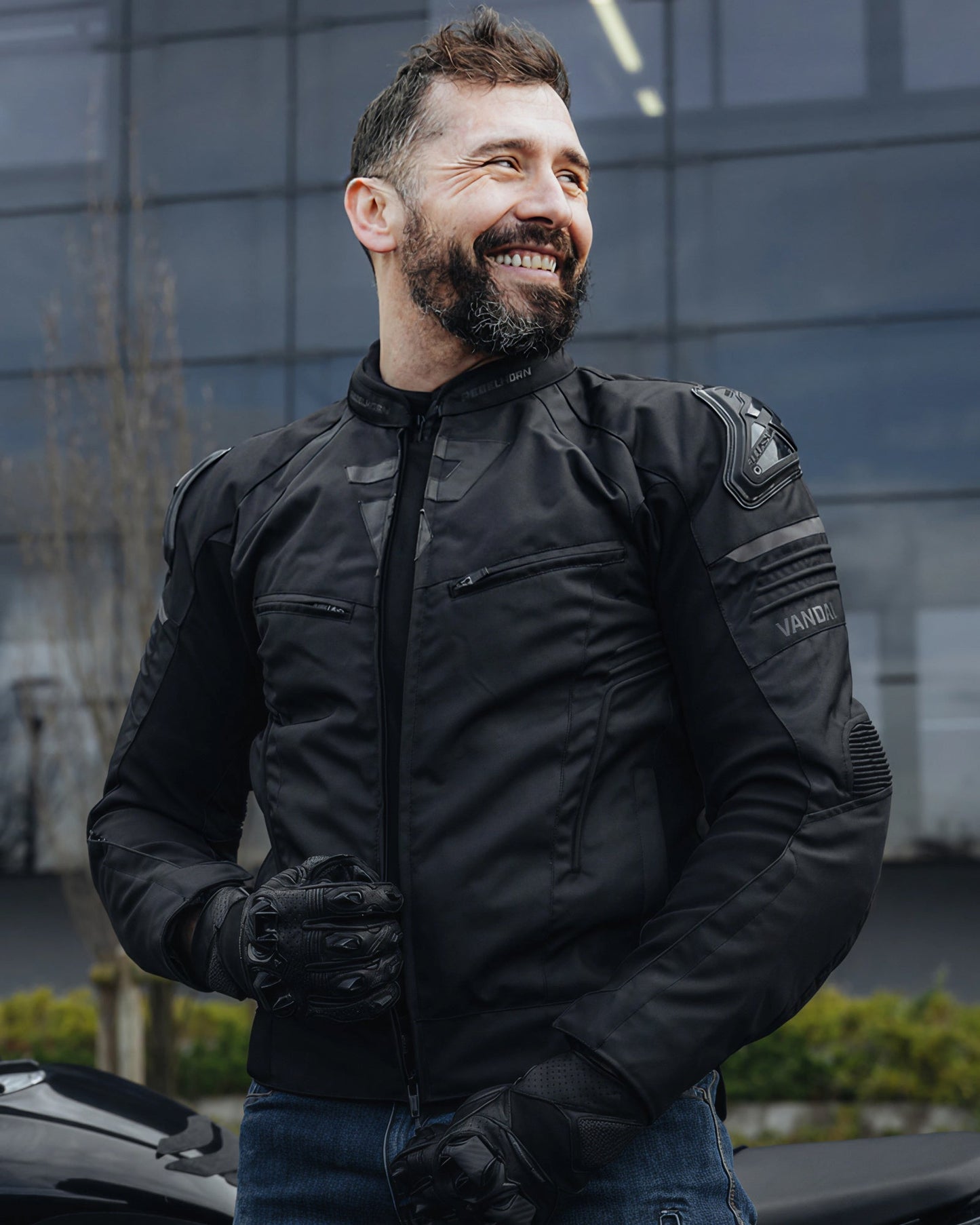 Vandal Blouson Moto Noir