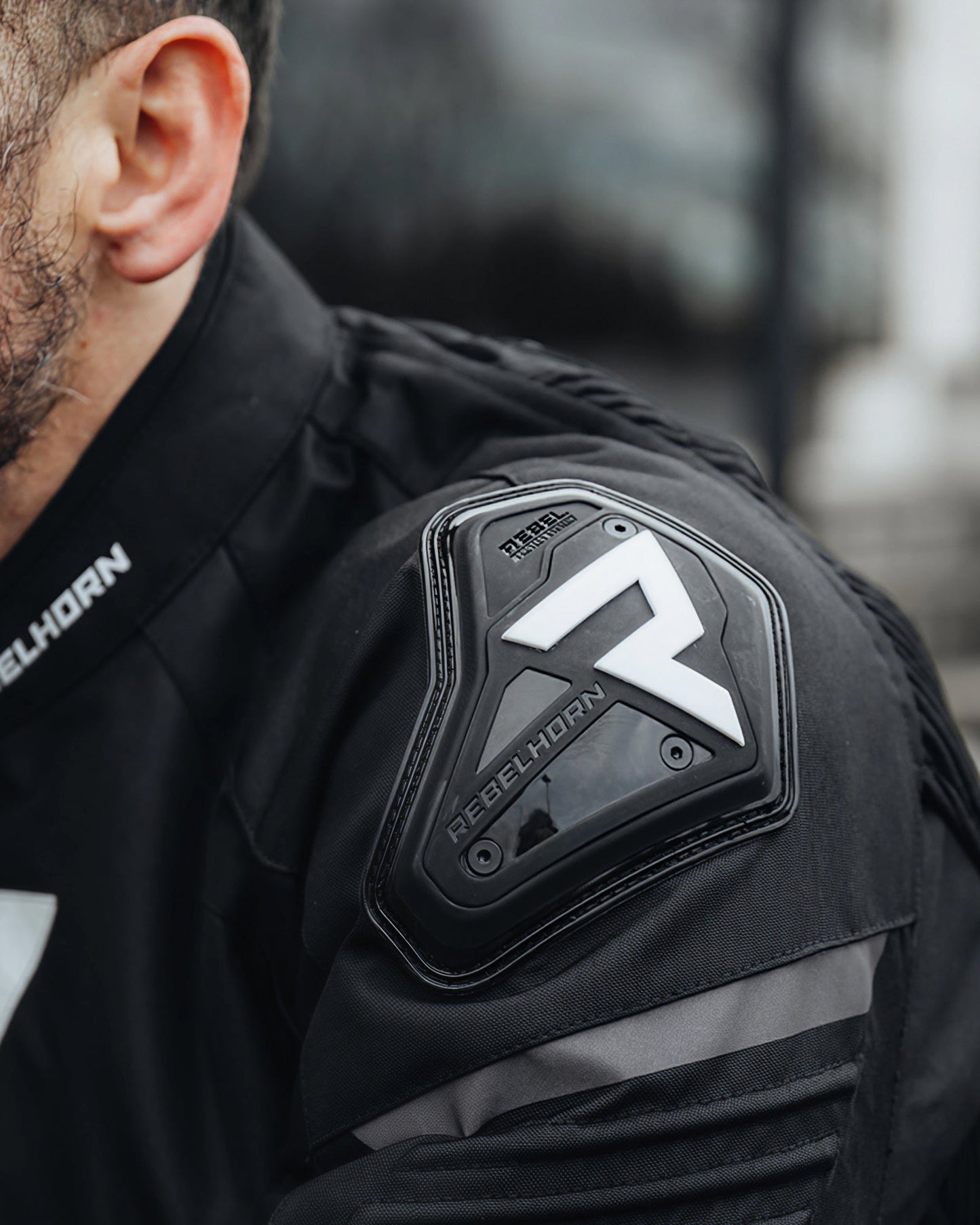 Vandal Blouson Moto Noir Blanc