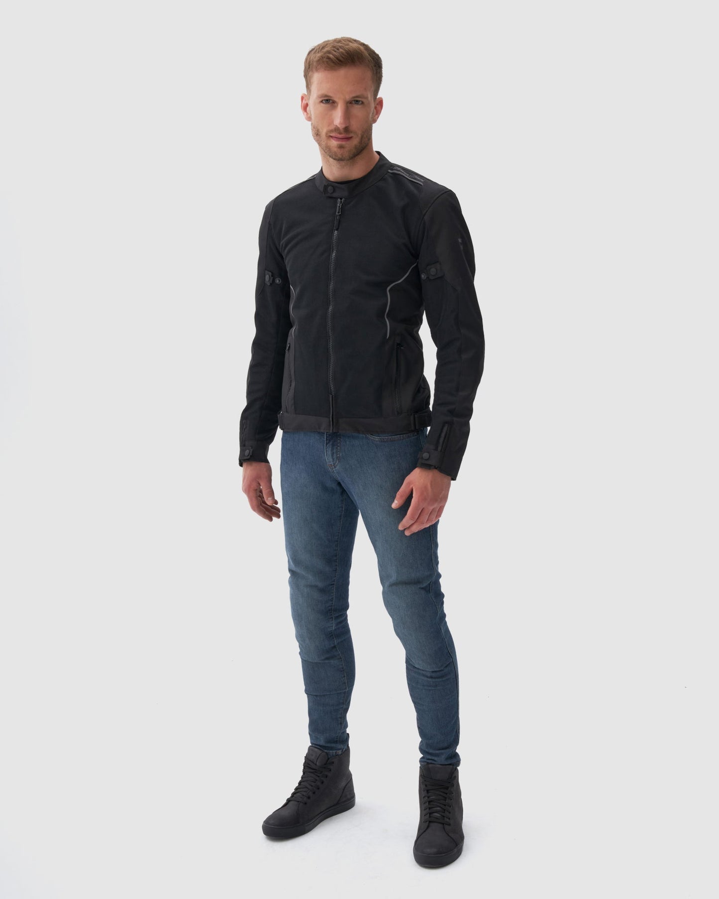 Wave Blouson Moto Noir