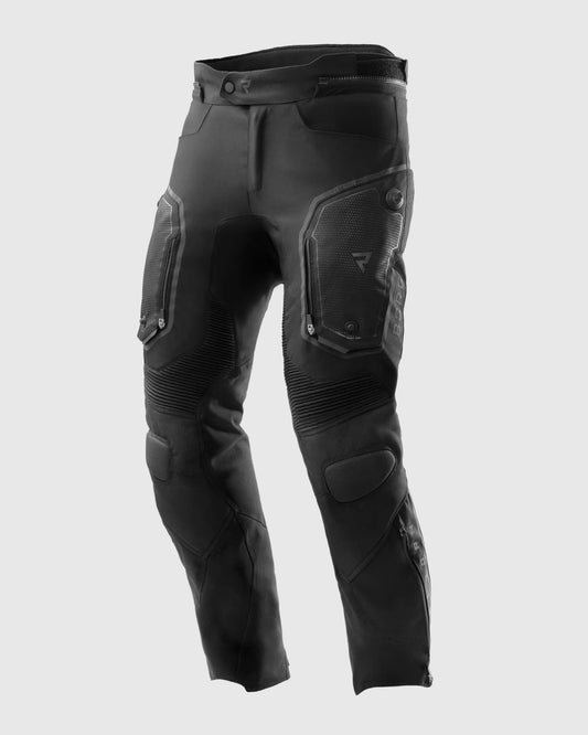 Borg II Pantalon Moto Noir Jambe Longue