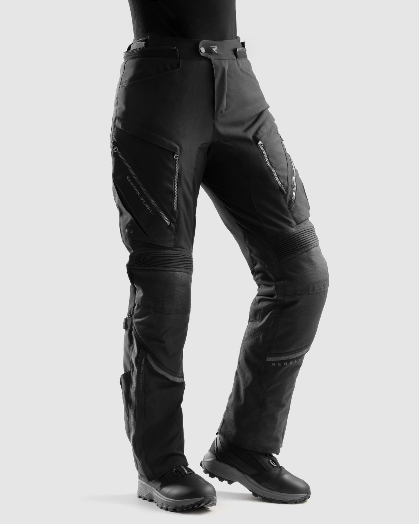 Hardy 3.0 Pantalon Moto Femme Noir Jambe Courte