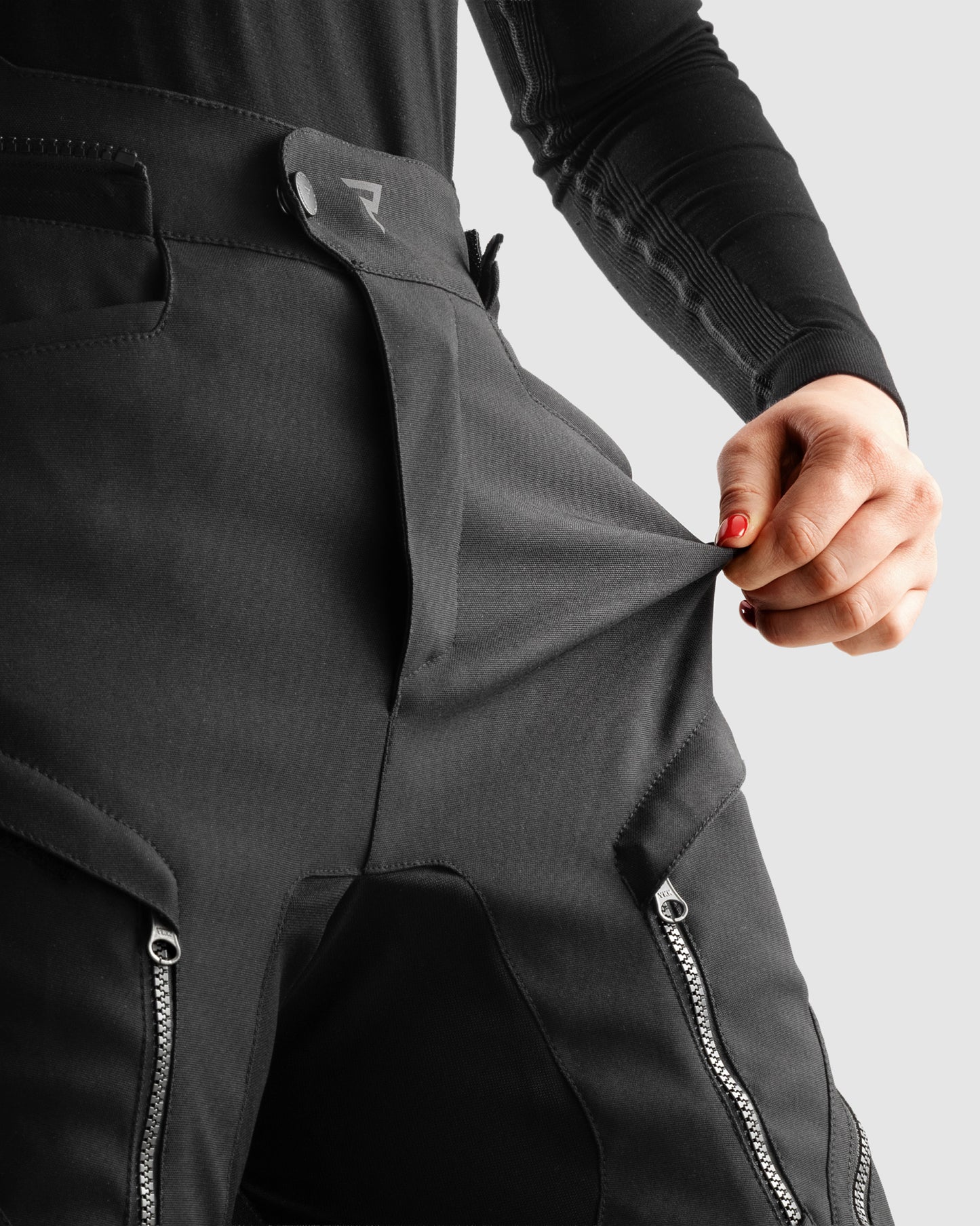 Hardy 3.0 Pantalon Moto Femme Noir Jambe Courte