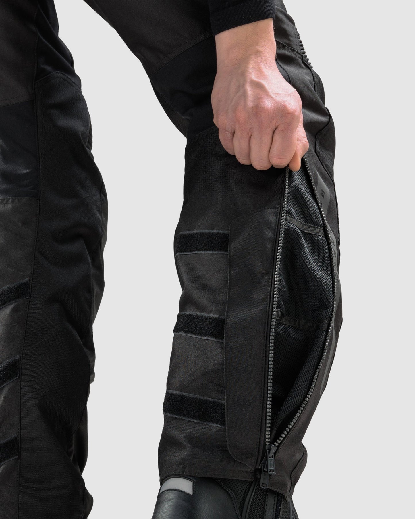 Hiker IV Pantalon Moto Noir Jambe Courte