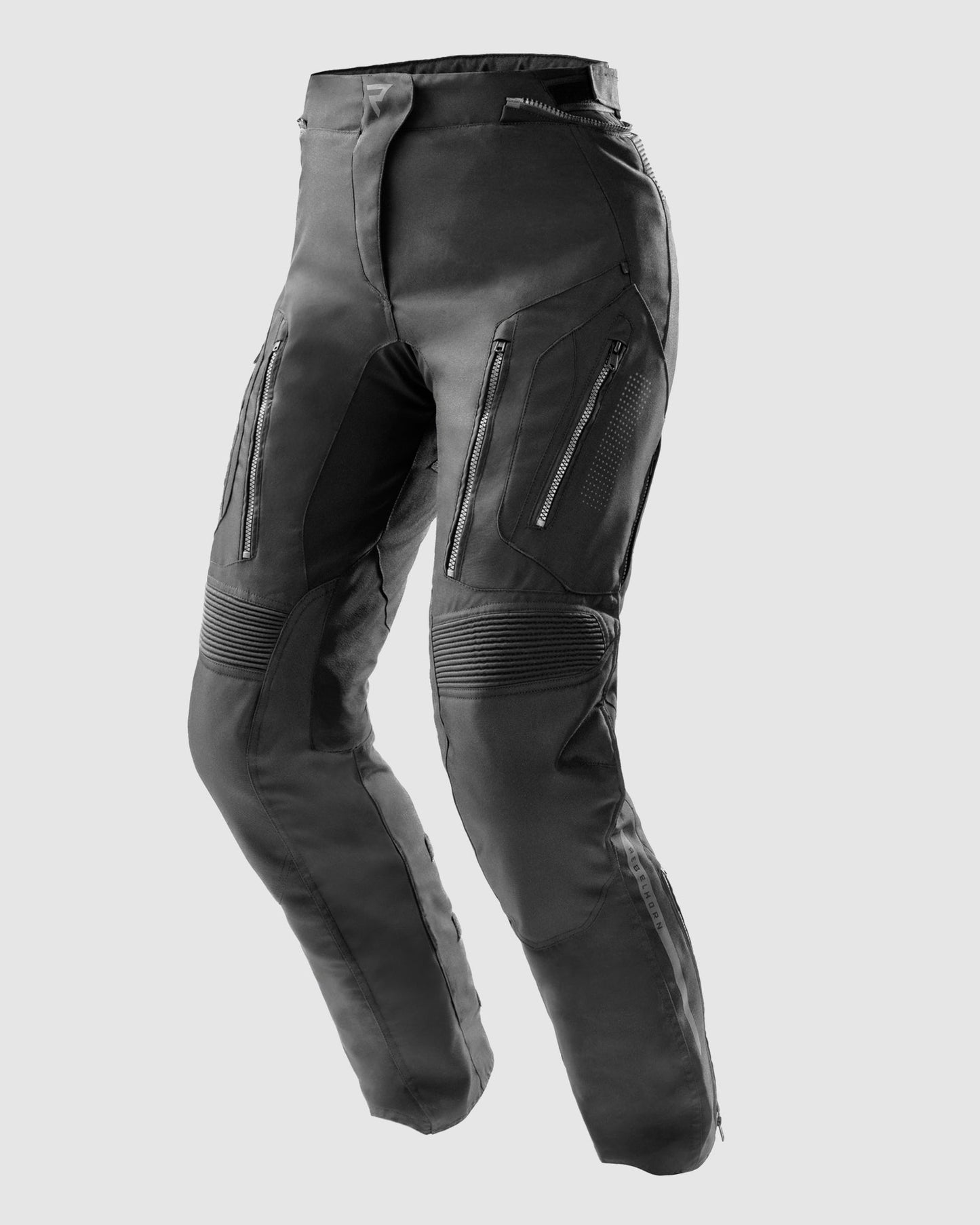 Hiker IV Femme Pantalon Moto Noir Jambe Courte