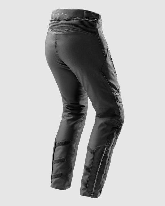Hiker IV Femme Pantalon Moto Noir Jambe Courte