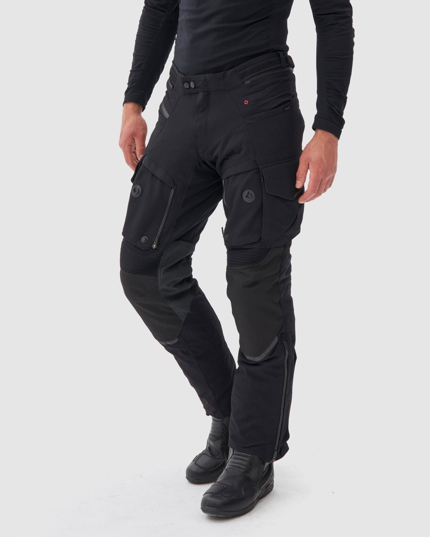 Range Pantalon Moto Noir