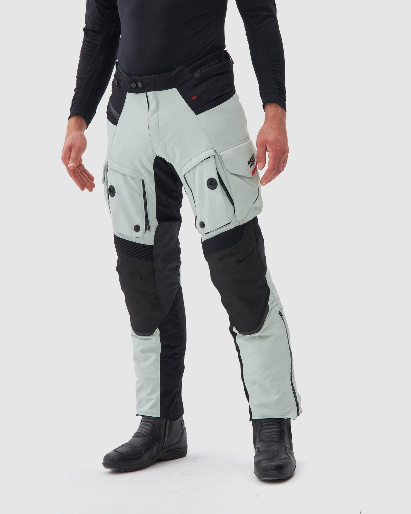 Range Pantalon Moto Gris
