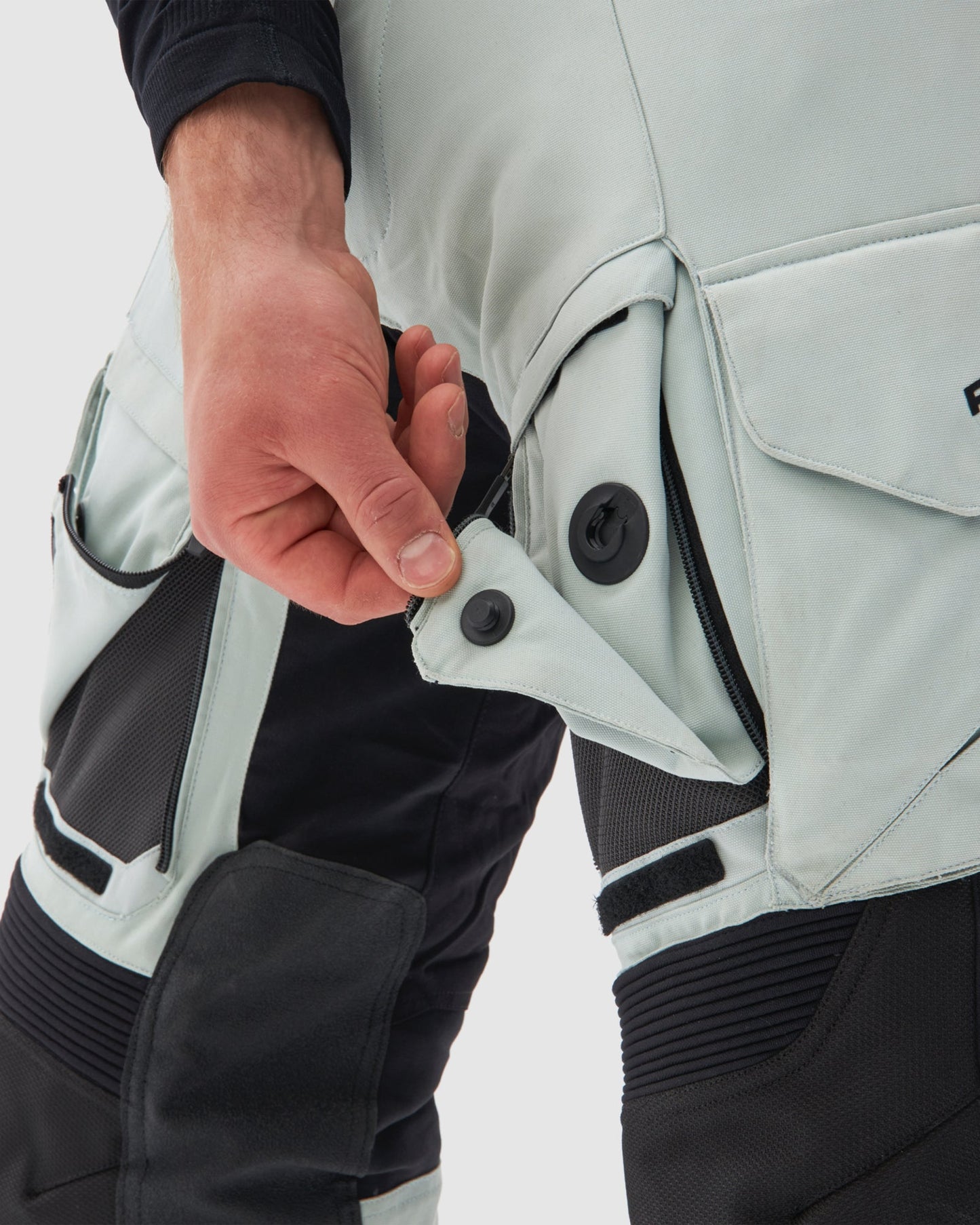 Range Pantalon Moto Gris