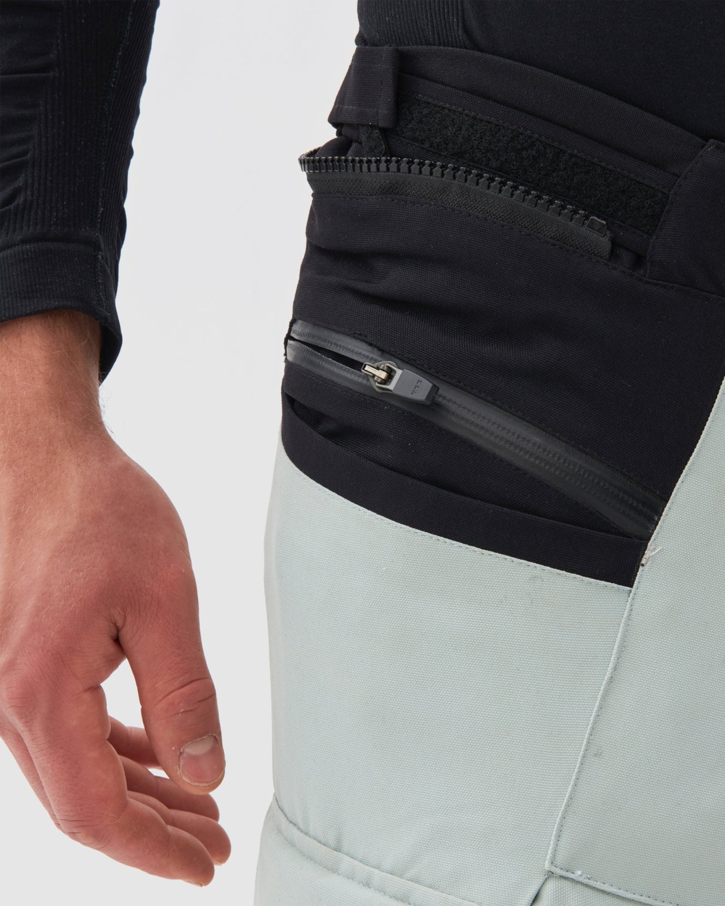 Range Pantalon Moto Gris