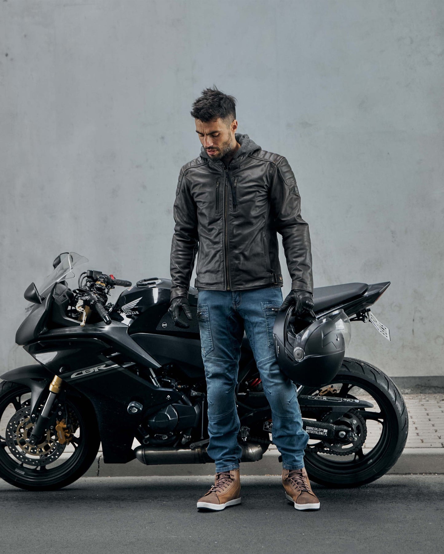 Urban III Jean Moto Classic Bleu